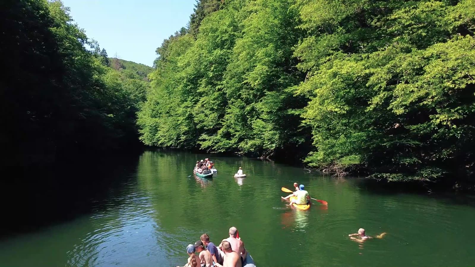 Parents and children spending time together in nature